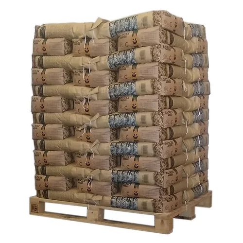 Granulés de Bois Belges Badger Pellets – Palette 975kg (65 sacs)